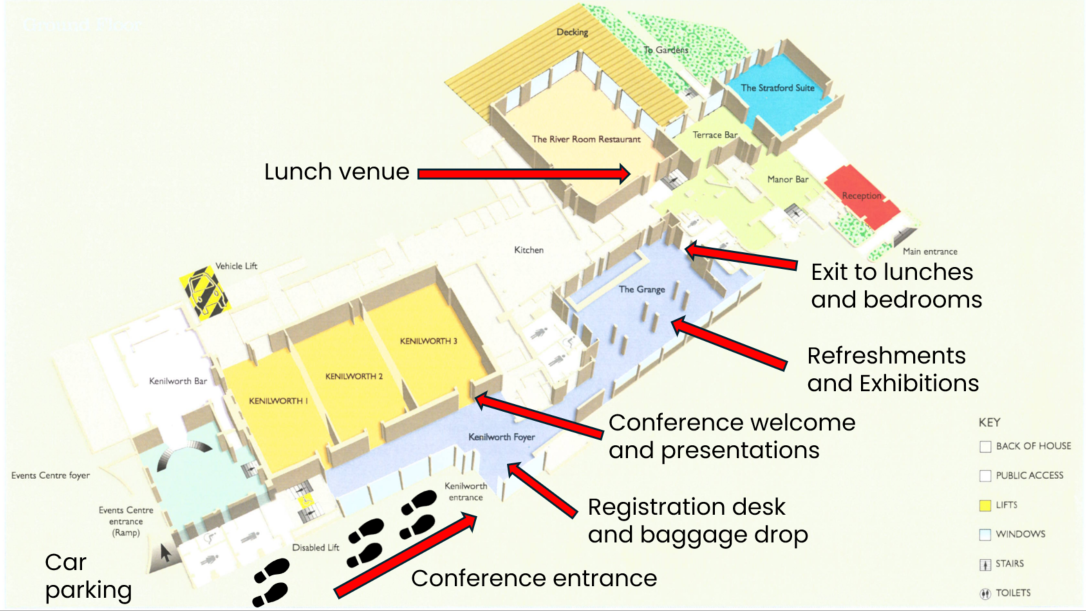 Venue map